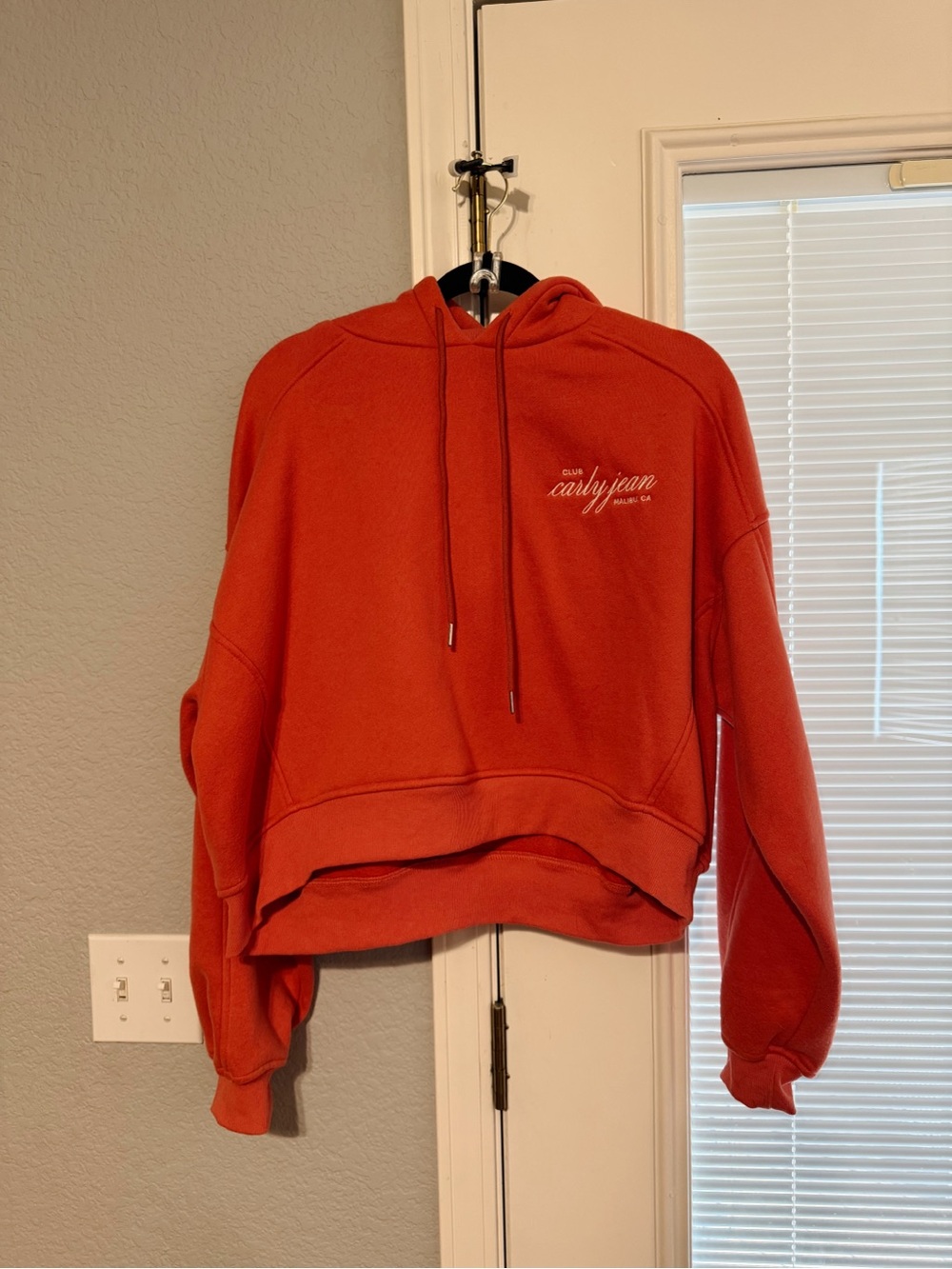 CJLA Carly Jean Mayer Jogger Set Rust Hoodie M Joggers L